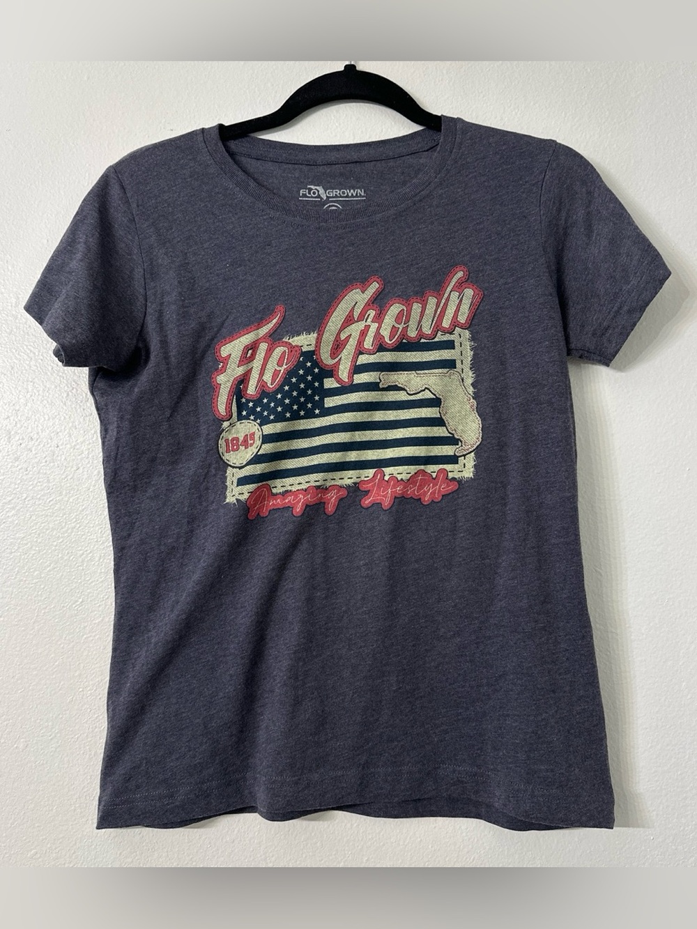 Flo Grown with American flag and Florida tee